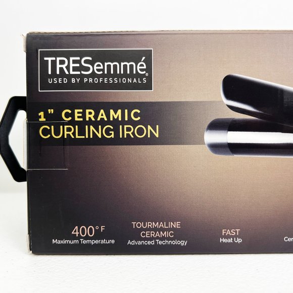 TRESemmé 1” Ceramic Hair Curling Iron Professional Soft Touch Series BRAND NEW - Picture 4 of 11